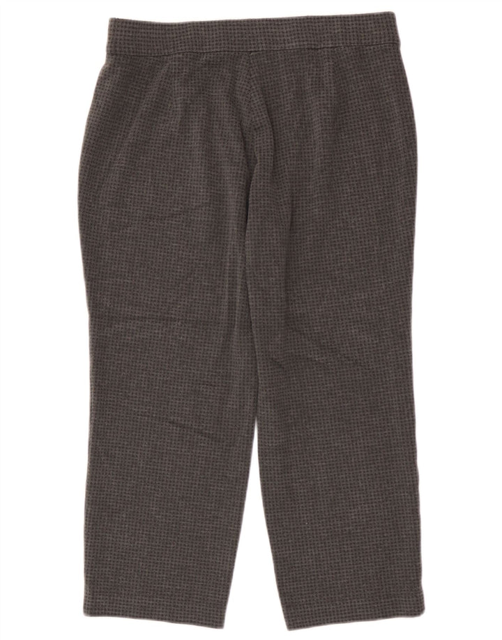 Marks & Spencer Damen-Hose, kurz geschnitten, UK 16, Größe L, W34, L23, Grau