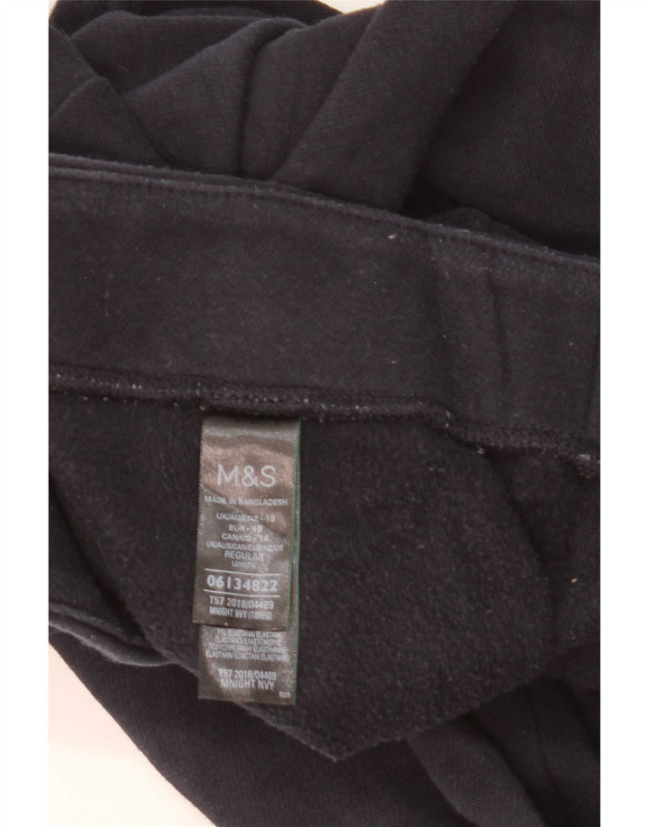 Marks & Spencer Damen Leggings UK 18 XL Marineblau Polyester