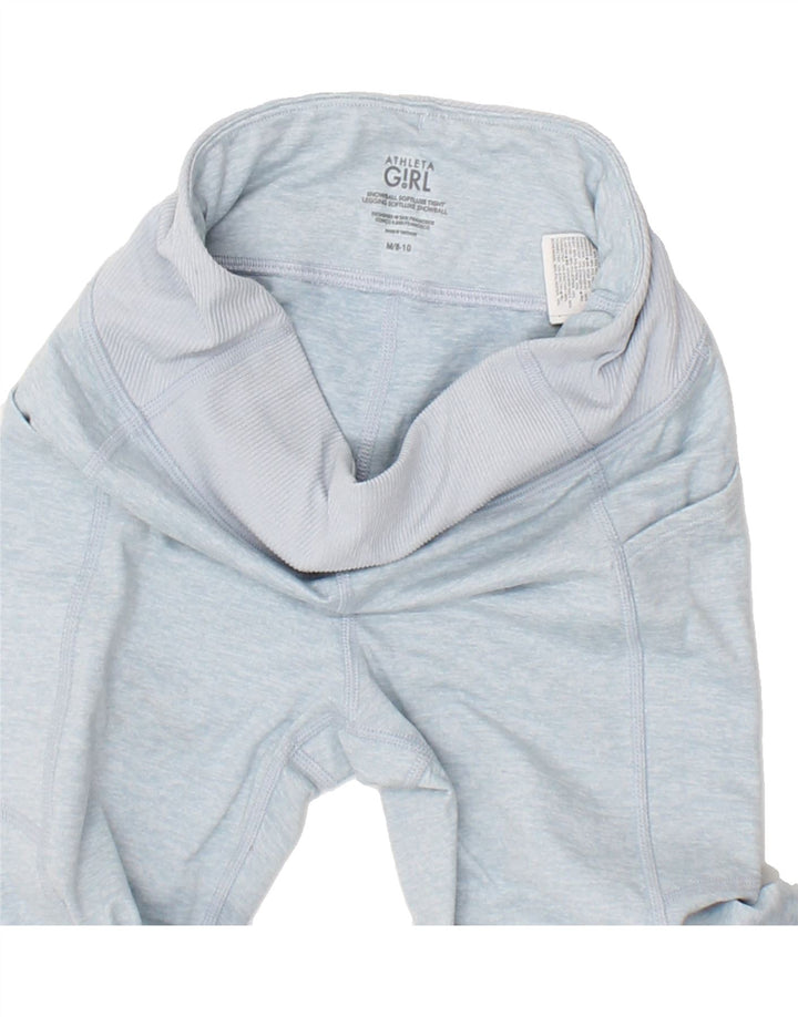 ATHLETA Womens Leggings UK 8/10 Medium Blue Polyester Vintage Athleta and Second-Hand Athleta from Messina Hembry 