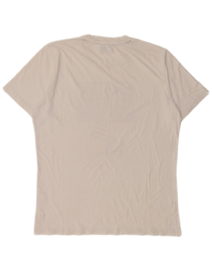 Converse Herren Chuck Taylor Graphic T-Shirt Top aus mittelweißer Baumwolle