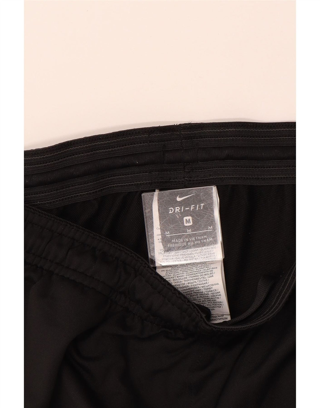 NIKE Mens Graphic Tracksuit Trousers Medium  Black Polyester