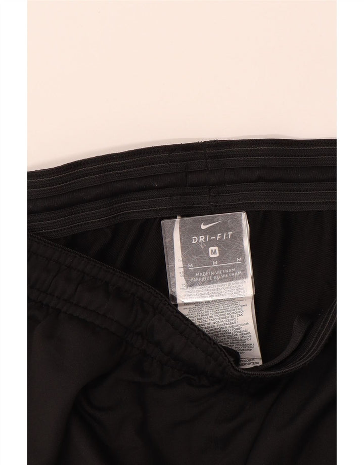 NIKE Mens Graphic Tracksuit Trousers Medium  Black Polyester