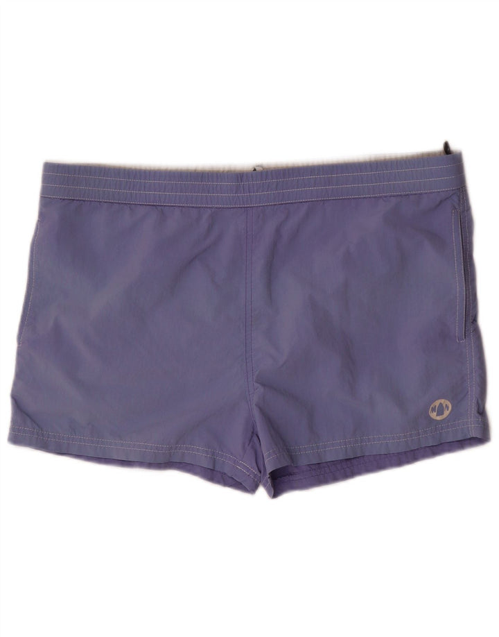 MURPHY & NYE Herren Sailmakers Badeshorts, Größe L, aus blauem Nylon