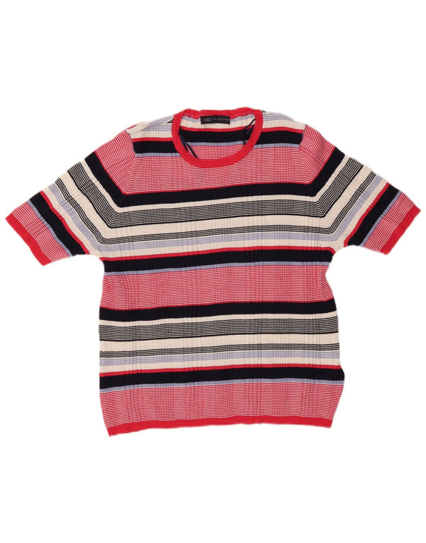 MARKS & SPENCER Damen-Pullover mit Rundhalsausschnitt, UK 20 2XL, mehrfarbig