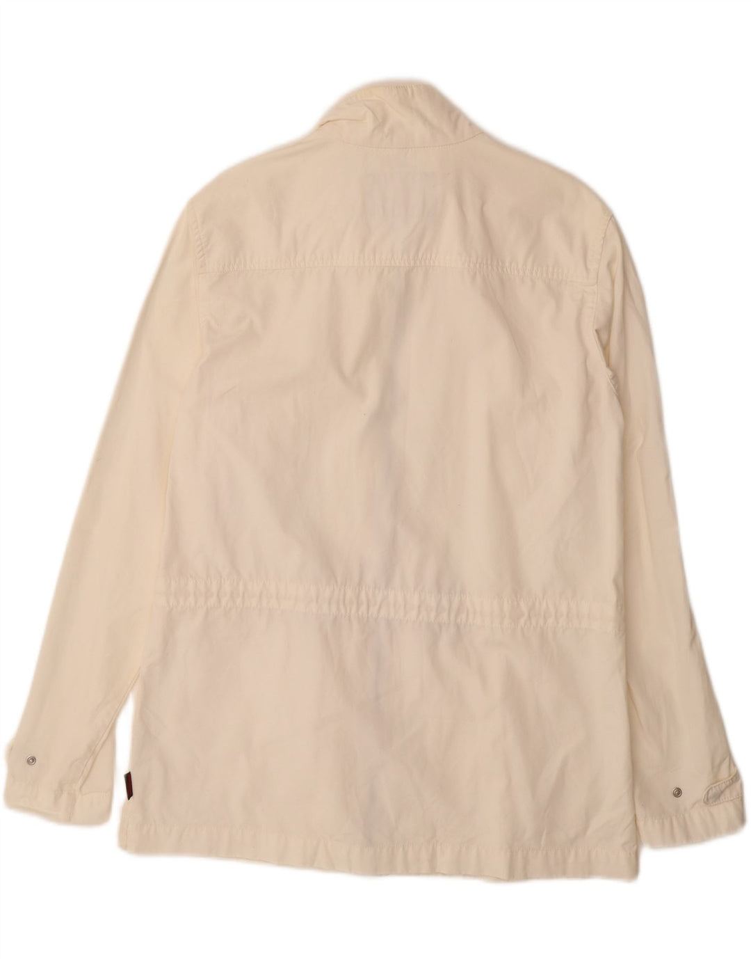 INVICTA Womens Utility Jacket UK 16 Large Off White Cotton Vintage Invicta and Second-Hand Invicta from Messina Hembry 
