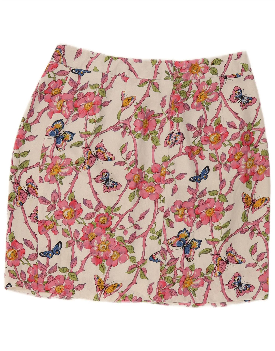 Oasis Damen Wickel-Minirock UK 12 Medium W32 Mehrfarbig geblümt
