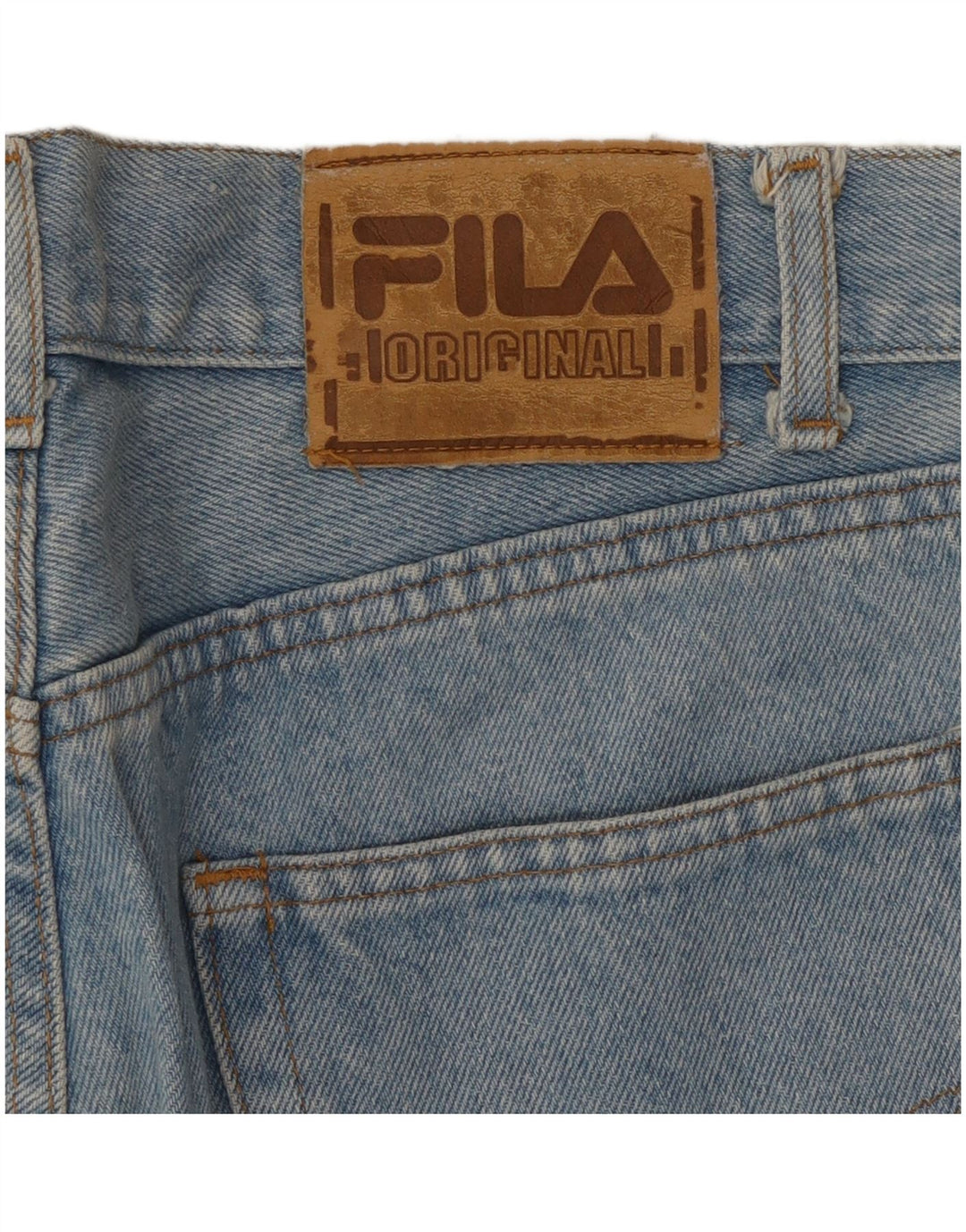 FILA Herren Straight Jeans W30 L28 Blau