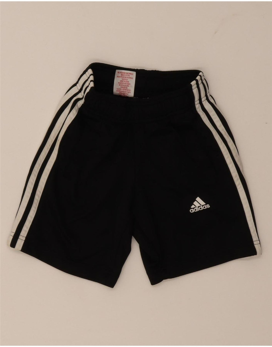 Adidas Sportshorts für Jungen, 7–8 Jahre, schwarzes Polyester