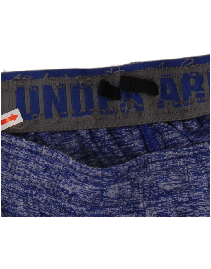 UNDER ARMOUR Herren-Sportshorts in mittelblauem Farbblockdesign