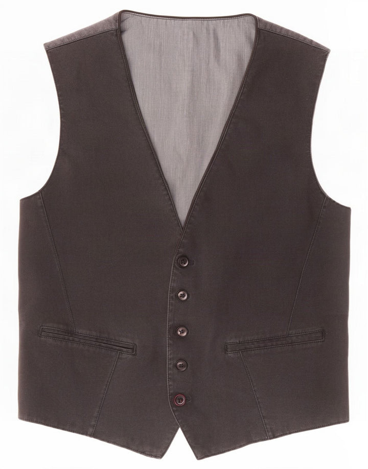 Sisley Herren Weste Small Grey