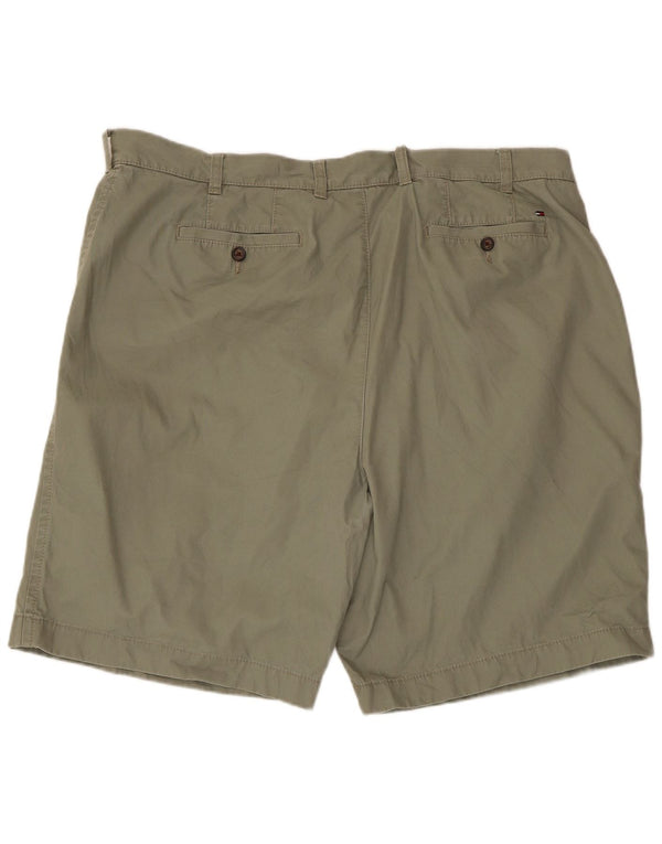 Tommy Hilfiger Herren Chinoshorts W42 2XL Khaki Baumwolle