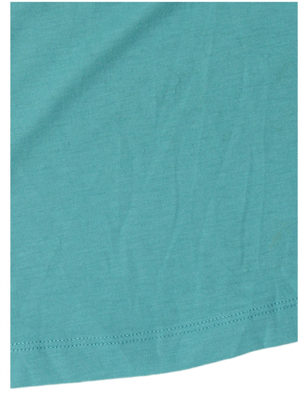 NIKE Damen Slim Fit Graphic T-Shirt Top UK 12 Mittelblaues Polyester