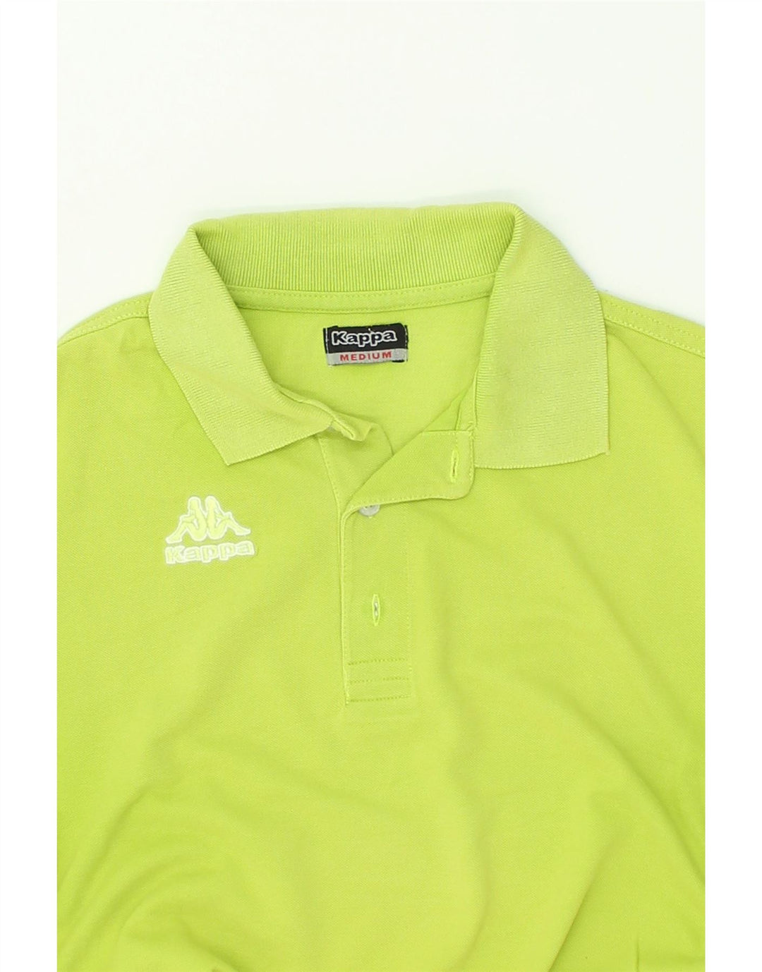 KAPPA Mens Polo Shirt Medium Green Cotton | Vintage Kappa | Thrift | Second-Hand Kappa | Used Clothing | Messina Hembry 