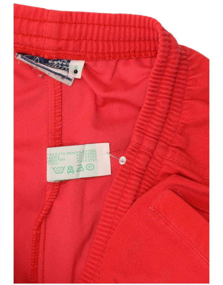 Diadora Trainingshose für Damen, UK 10, Größe S, Rot, Polyester