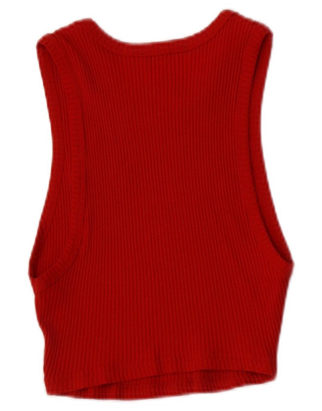 Zara X Kappa Damen Crop Vest Top UK 12 Mittelrot