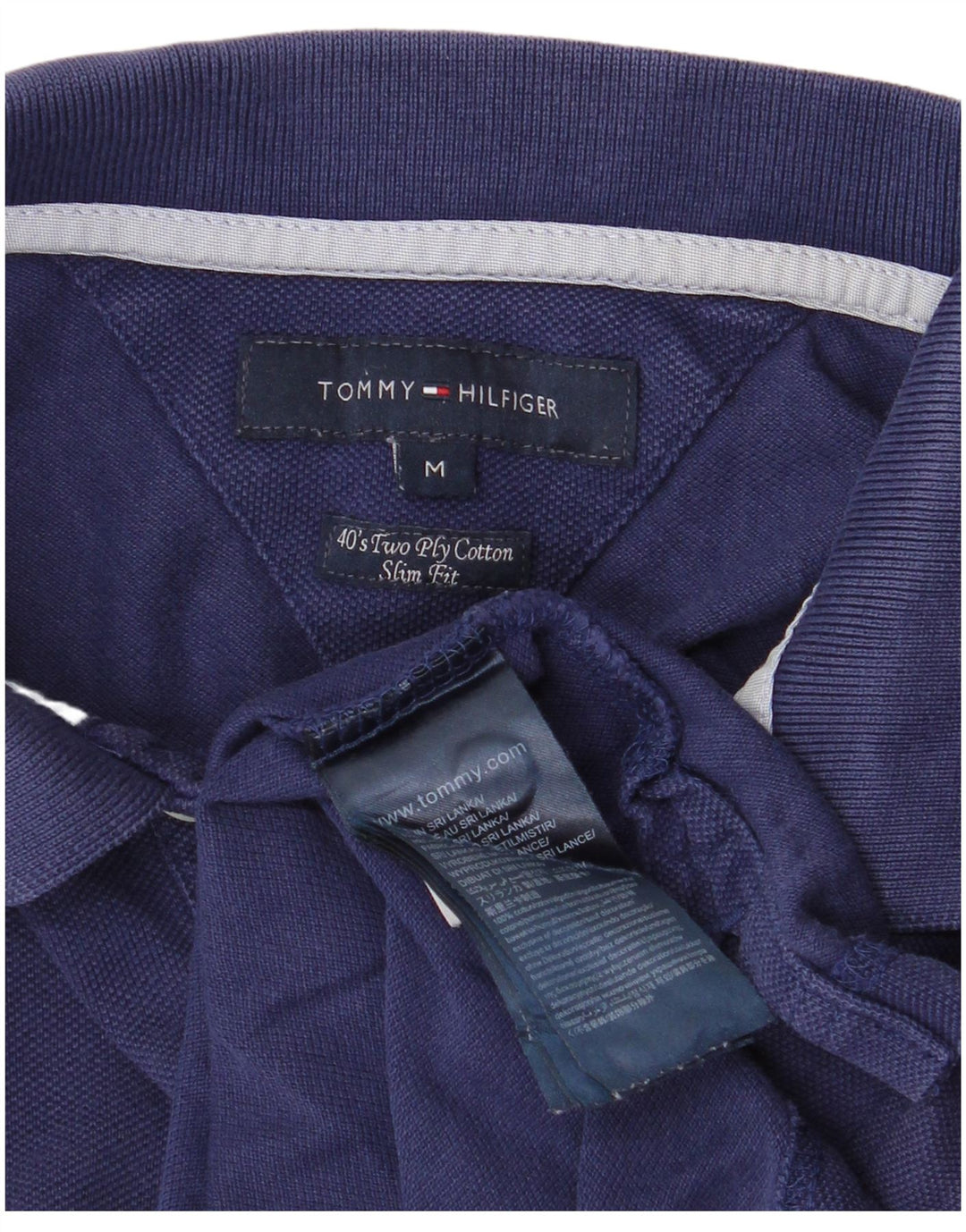 Tommy Hilfiger Herren Slim Fit Poloshirt Medium Marineblau