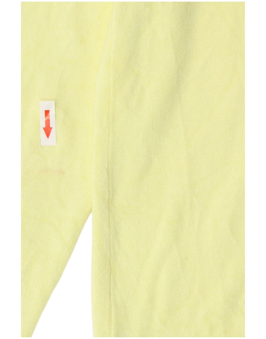 Zara Damen-Cardigan-Pullover UK 10 Kleine gelbe Viskose