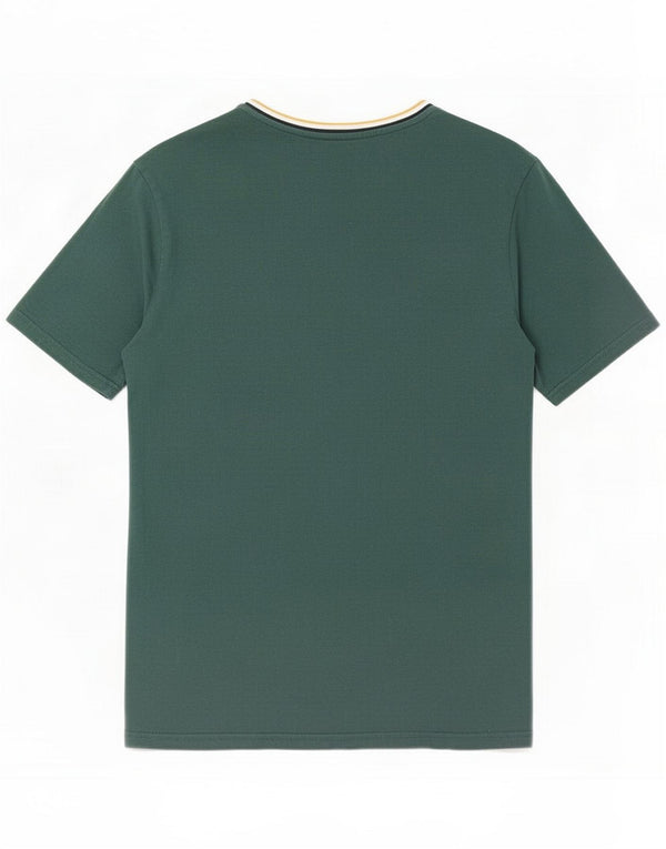 Jack & Jones Herren Grafik T-Shirt Top Große grüne Baumwolle