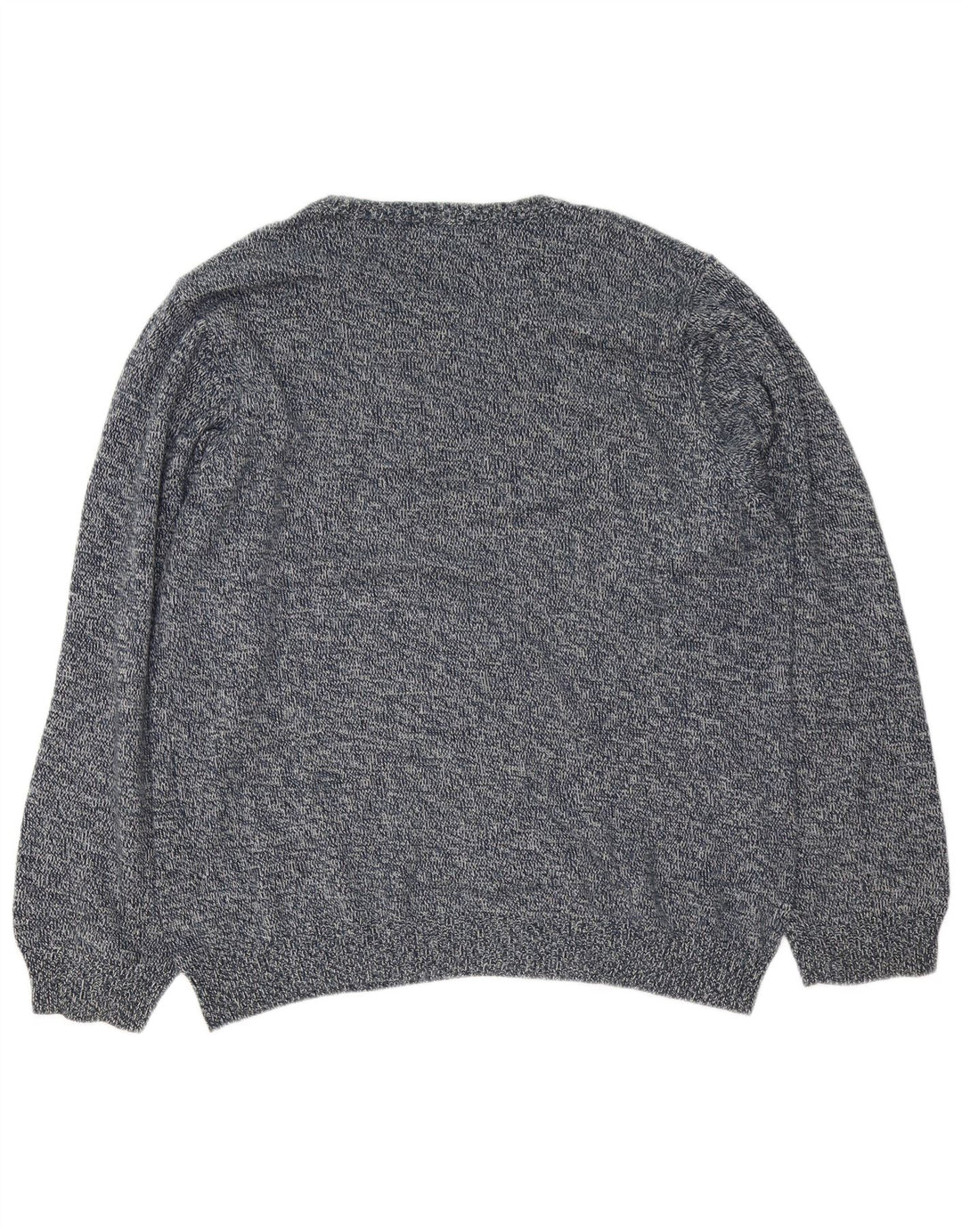 Marks & Spencer Herren-Pullover „Harbor“ in Blau mit Rundhalsausschnitt, Größe L, Marineblau