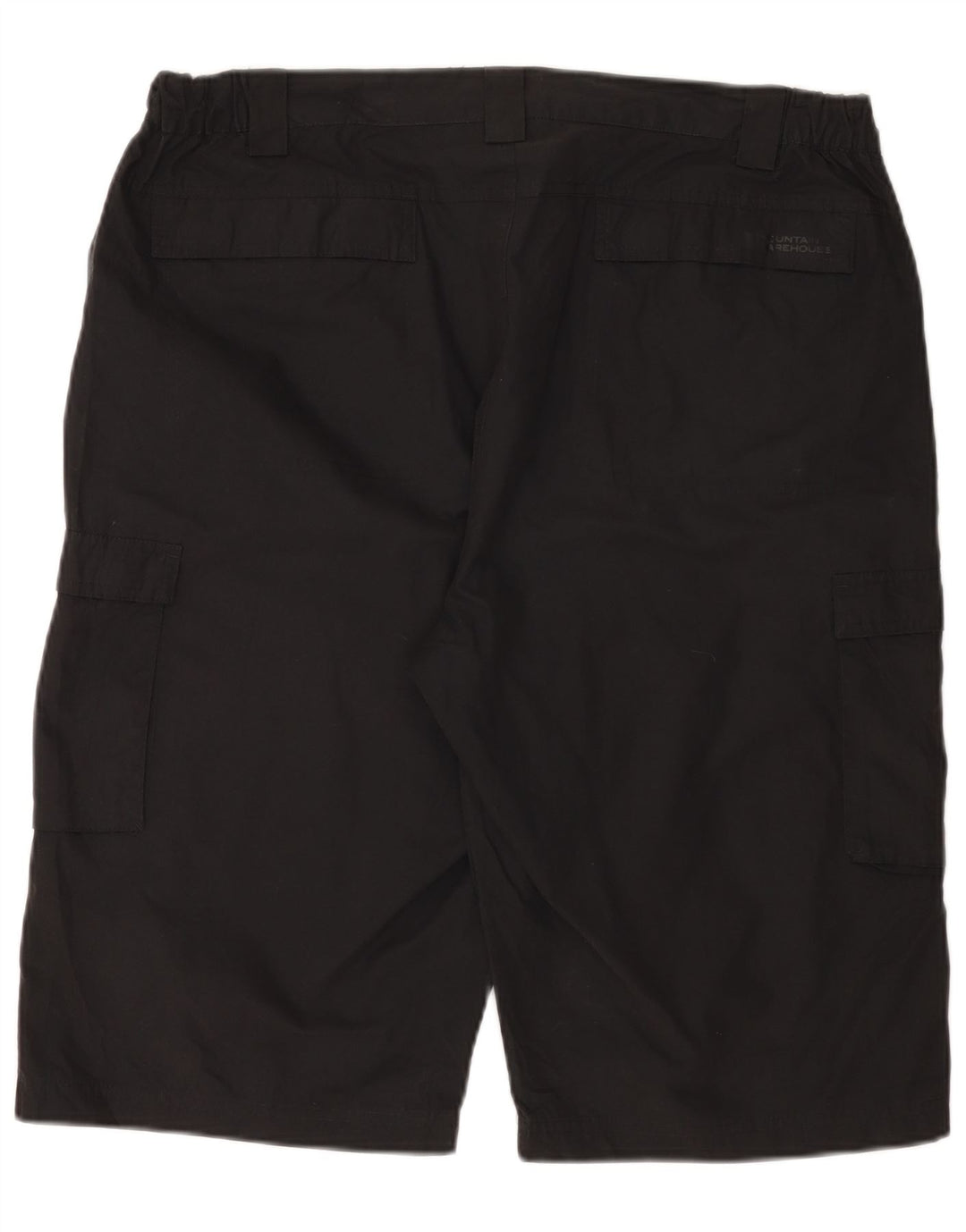 Mountain Warehouse Herren-Cargoshorts W40 XL, schwarzes Polyester