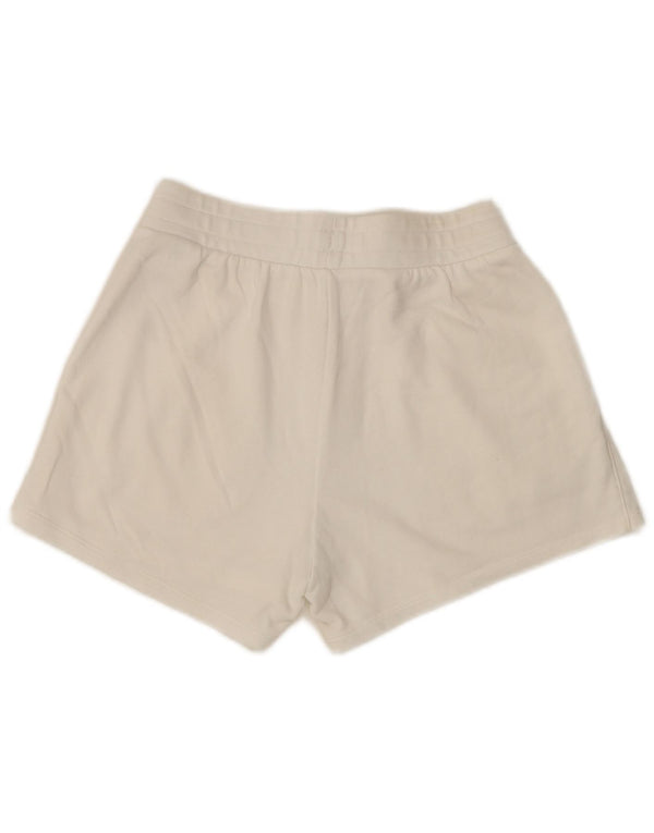 Under Armour Damen Sportshorts UK 10 Small Weiße Baumwolle