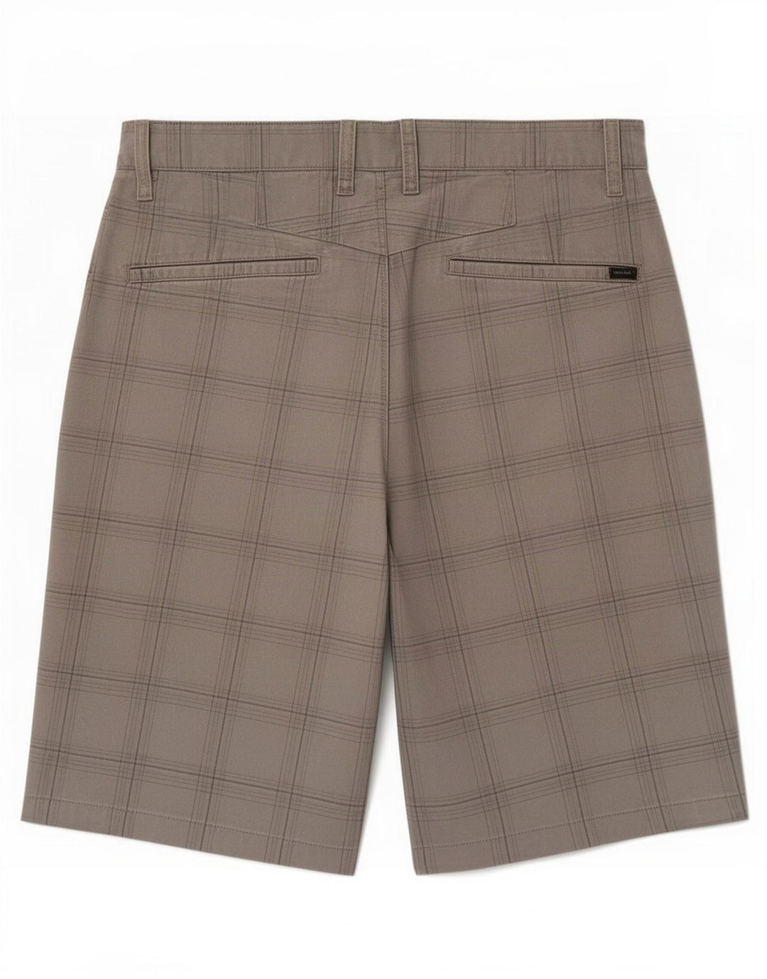 Volcom Herren Chinoshorts Medium W32 Grau kariert