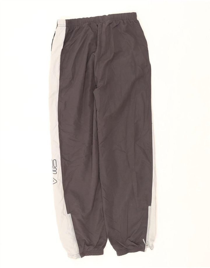 FILA Jungen-Trainingshose mit grafischem Muster, 15–16 Jahre, graues Farbblockdesign