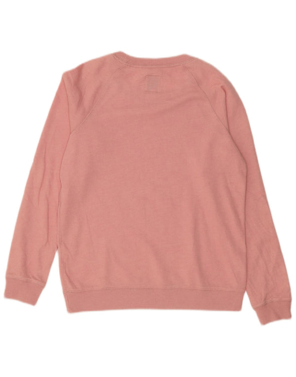 Jack Wills Damen-Sweatshirt-Pullover, Gr. 10, Größe S, Rosa, Baumwolle