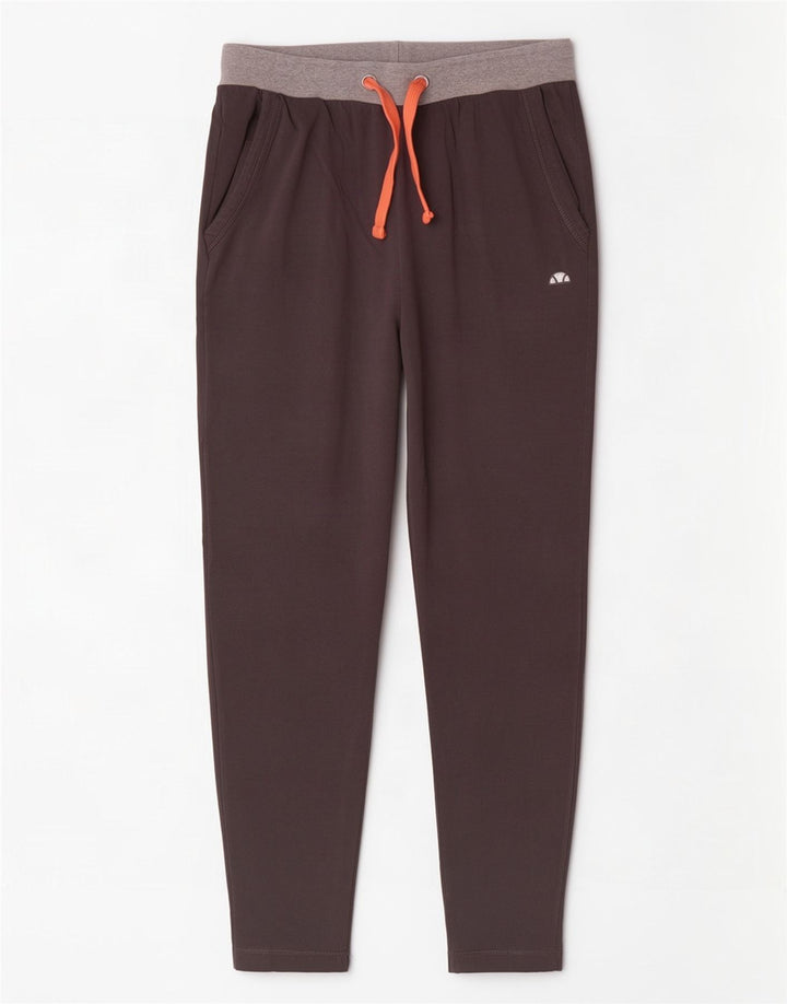 Ellesse Damen-Trainingshose, Jogginghose, klein, graue Colourblock-Baumwolle