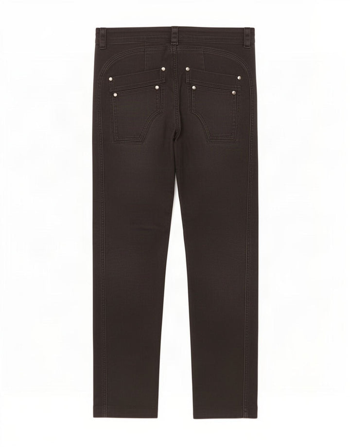 Benetton Herren gerade Freizeithose W34 L33 Grau