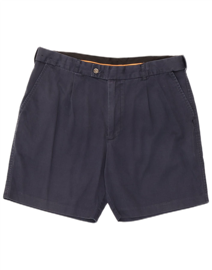 Farah Herren Chinoshorts W34 Large Marineblau