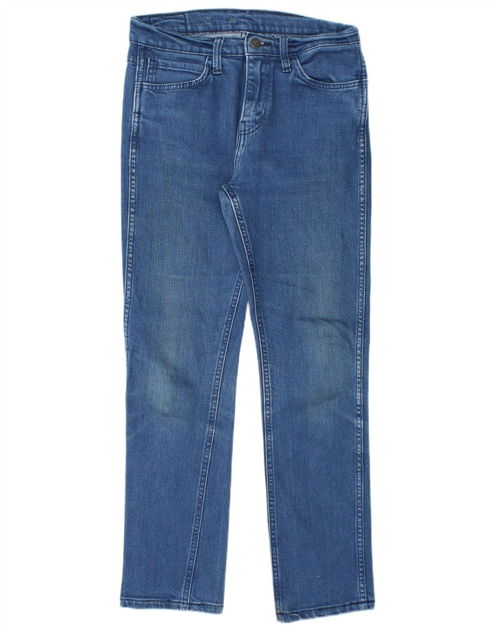 LEVI'S Womens Straight Jeans W28 L28 Blue Cotton