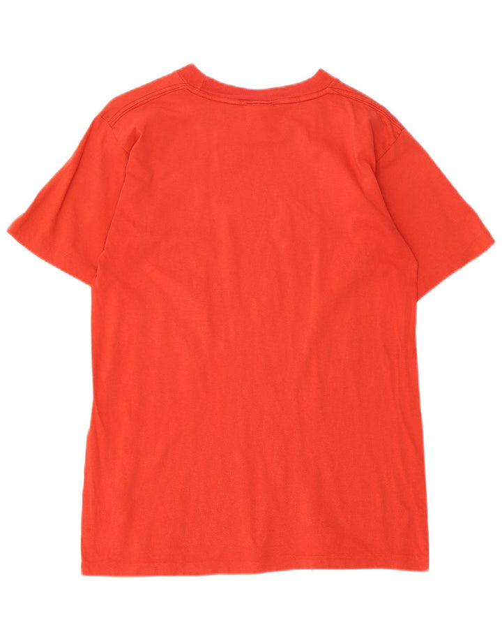 Nike Herren-T-Shirt mit Grafik, Größe S, rote Baumwolle