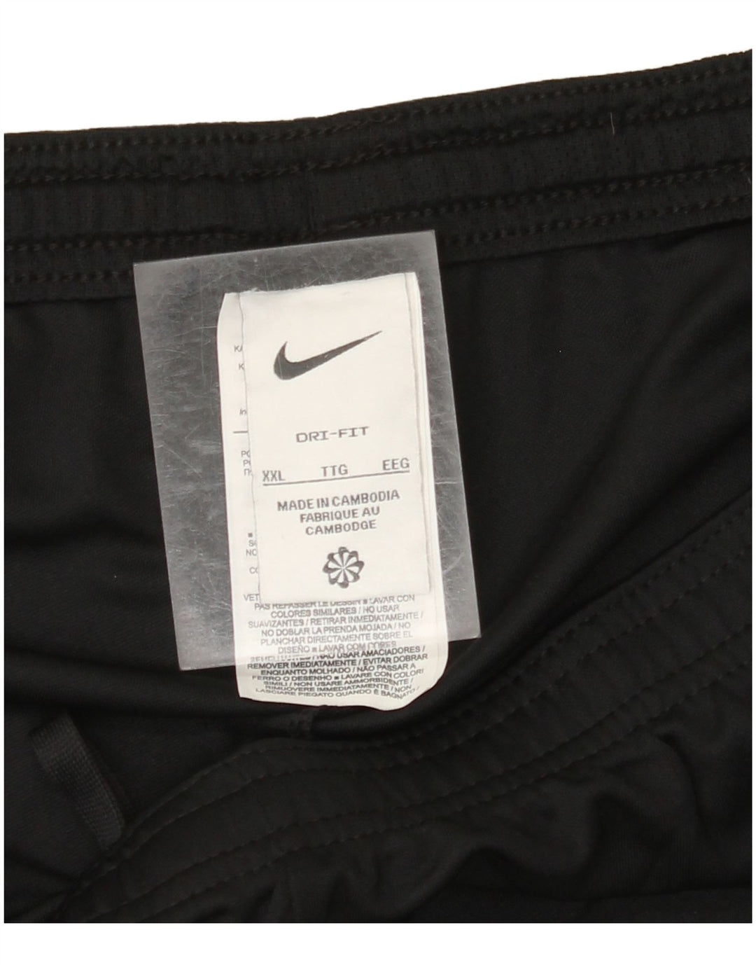 NIKE Herren Dri Fit Sport Shorts 2XL Schwarz Polyester