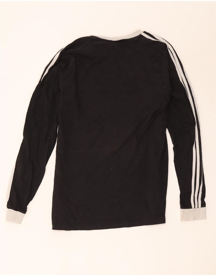 ADIDAS Herren Top Langarm Large Schwarz Baumwolle
