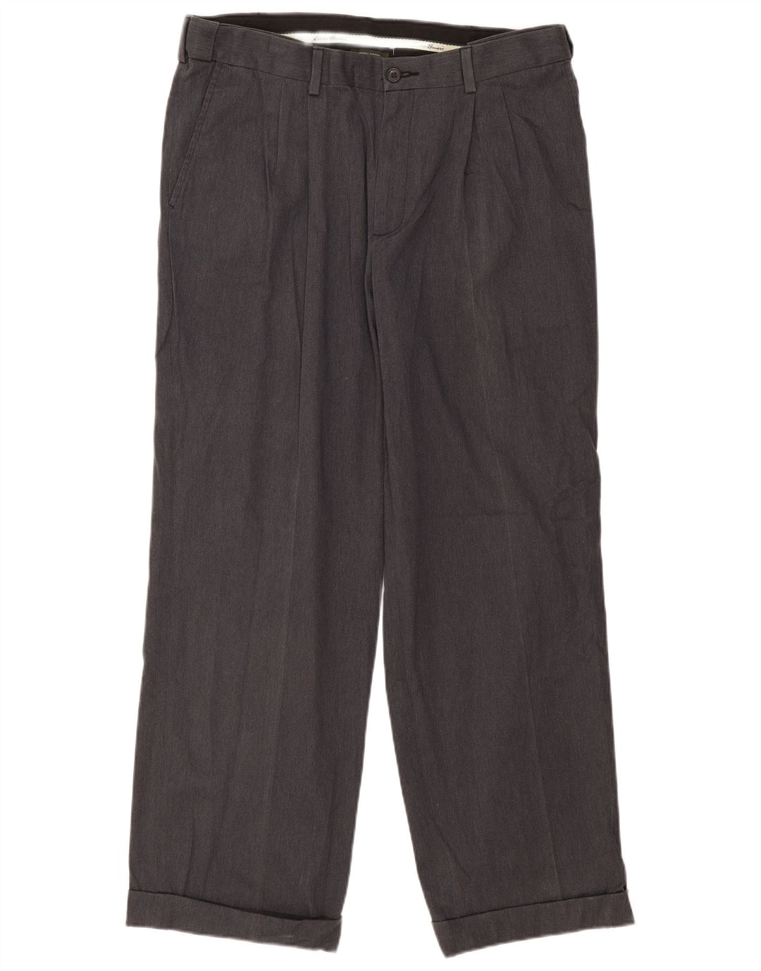 Eddie Bauer Herren Pegged Chino Hose W36 L31 Grau Klassisch