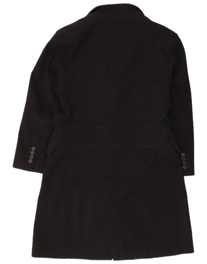Bikkembergs Herrenmantel IT 52 XL Schwarze Wolle