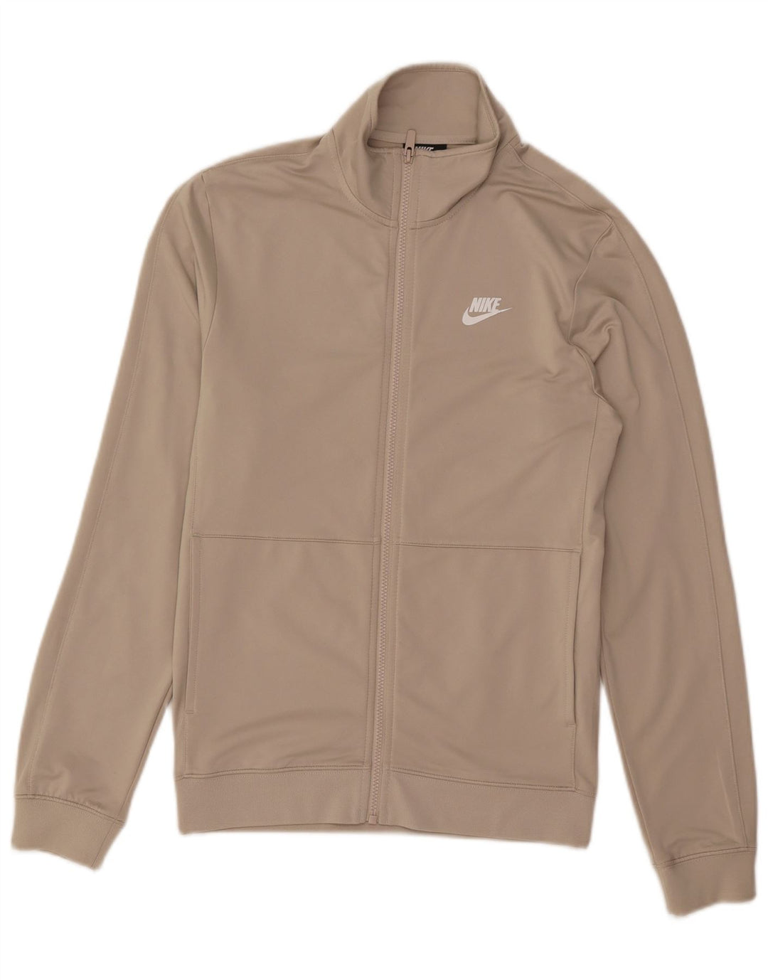 Nike Herren-Trainingsanzugoberteil, XS, Beige, Polyester