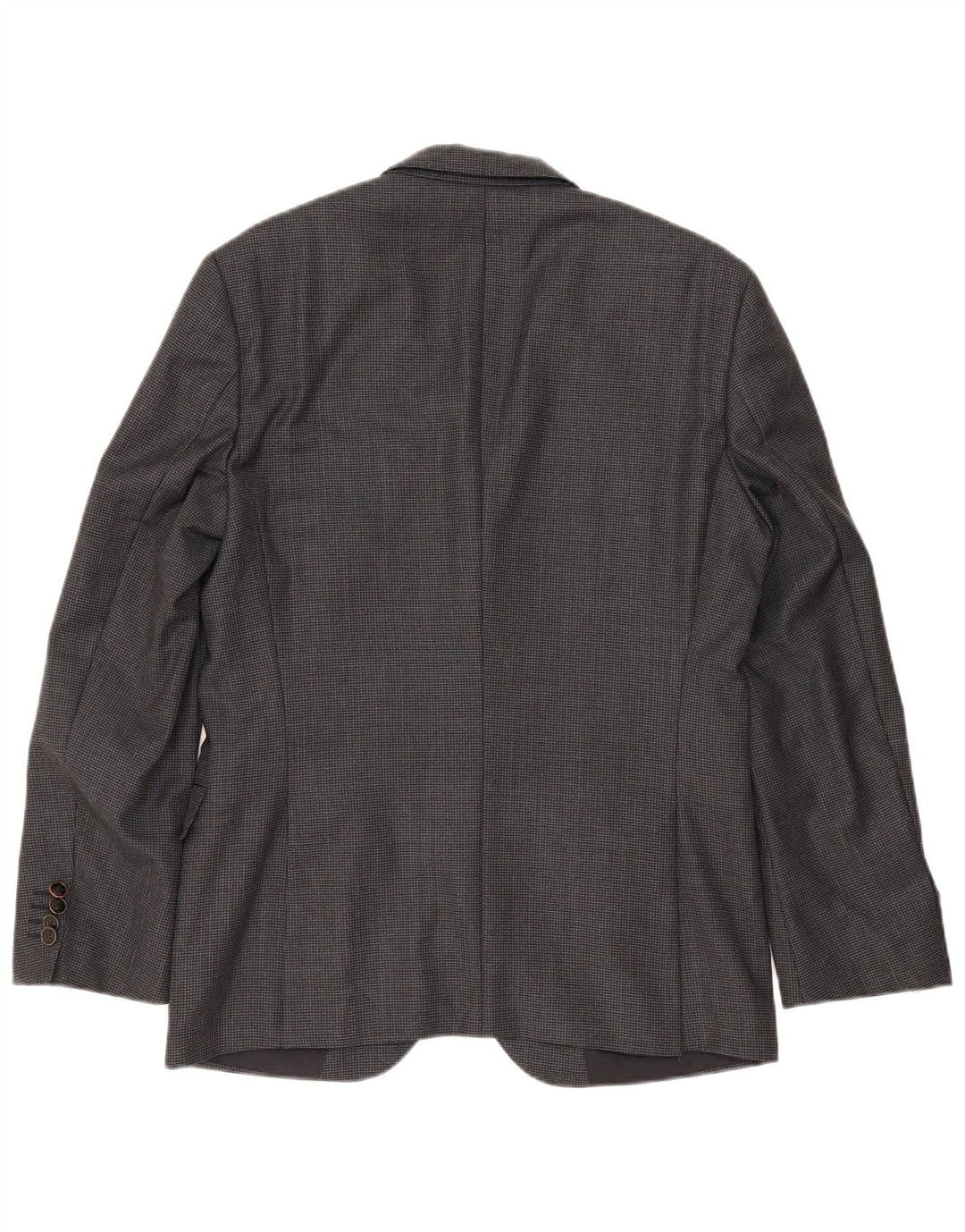 Hugo Boss Herren-Blazer mit 2 Knöpfen, EU 48, mittelgraue Wolle