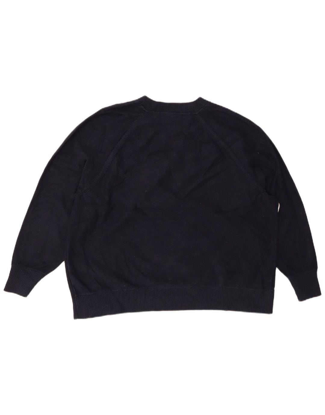 TOMMY HILFIGER Damen Pullover mit U-Boot-Ausschnitt IT 48 XL Marineblau