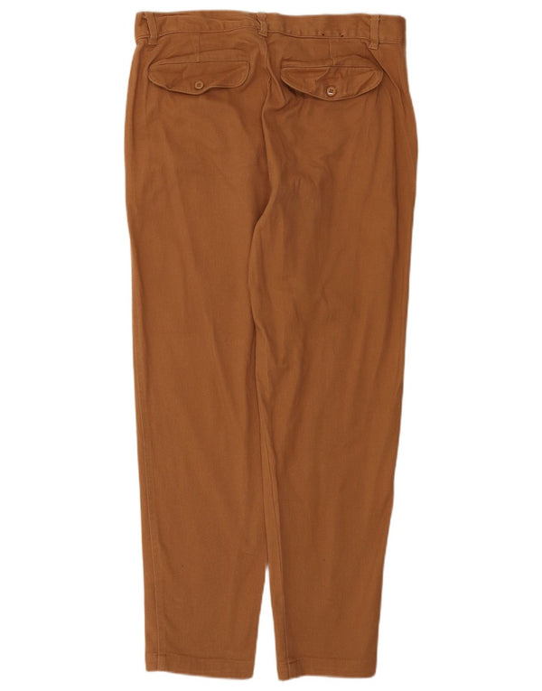 French Connection Gerade Chino-Hose für Herren, W32, L27, braune Baumwolle