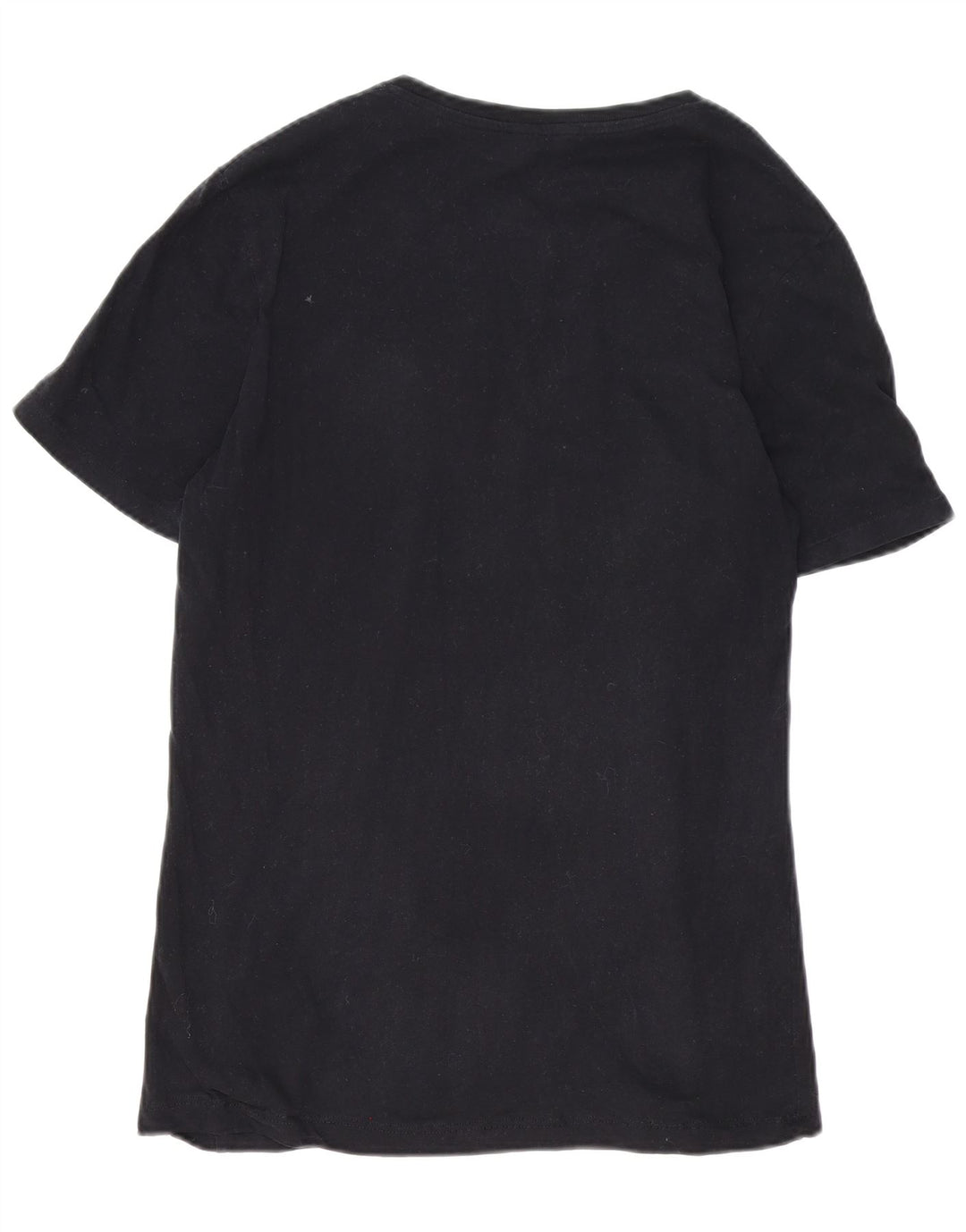 Jack & Jones Herren-T-Shirt mit Grafik, groß, aus schwarzer Baumwolle