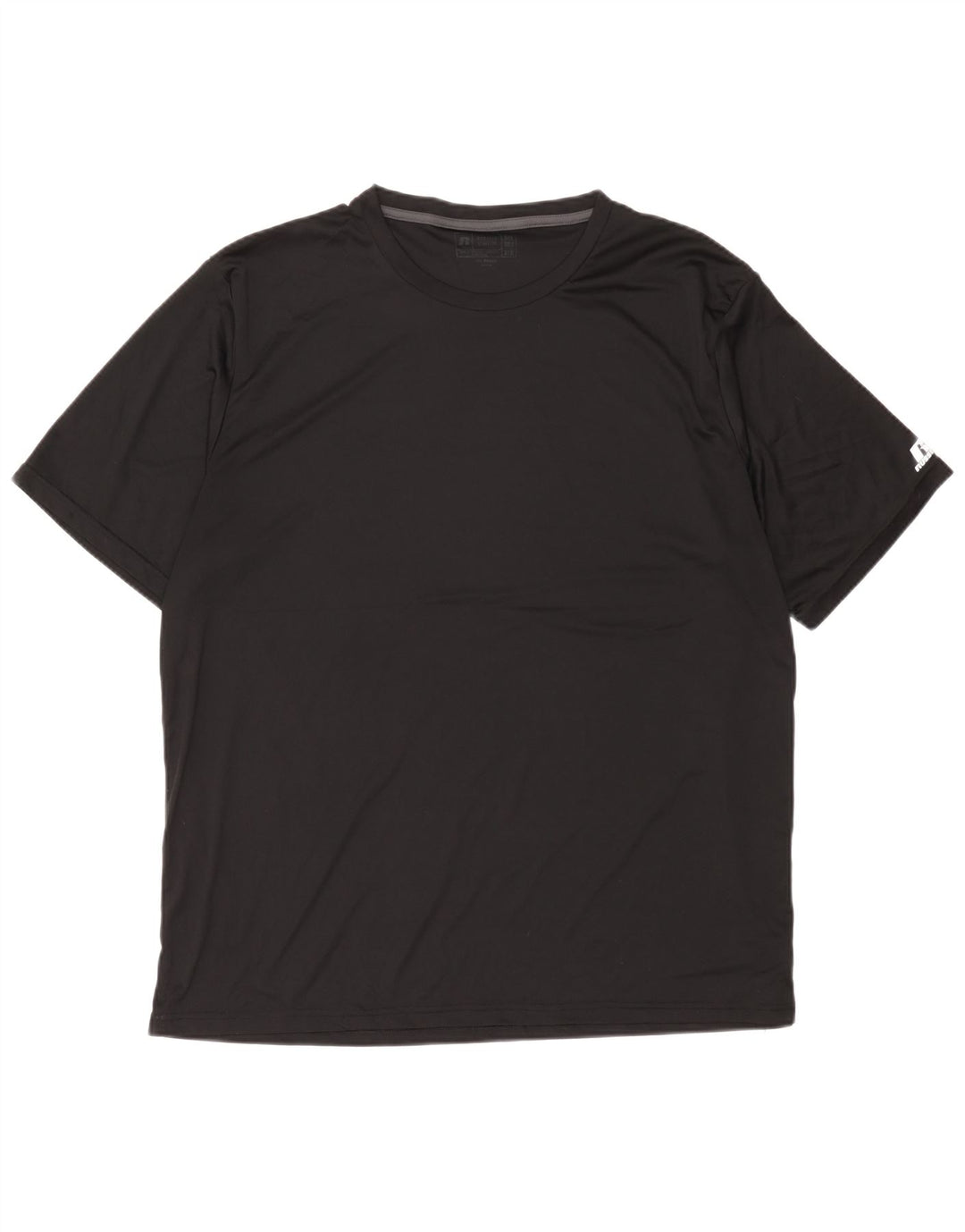 Russell Athletic Herren T-Shirt Top 3XL Schwarz Polyester