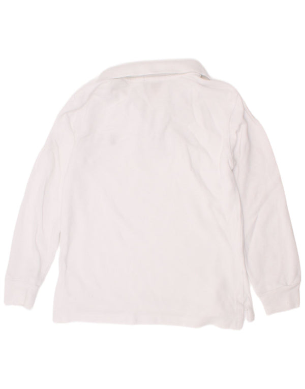 Polo Ralph Lauren Langarmshirt für Jungen, 4–5 Jahre, weiße Baumwolle