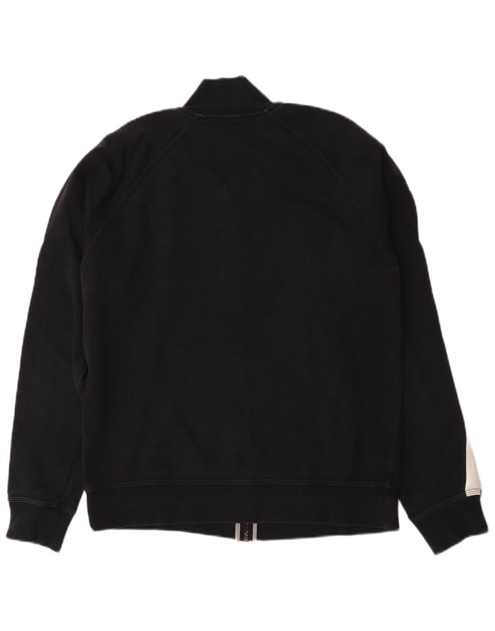 Nike Herren-Trainingsanzug-Oberteiljacke, Mittelschwarz, Colourblock-Baumwolle