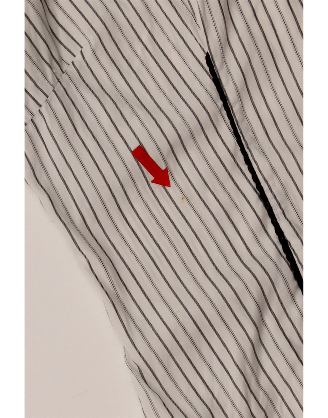 Dolce & Gabbana Damen-Hemd IT 42 Mittelweißer Nadelstreifen
