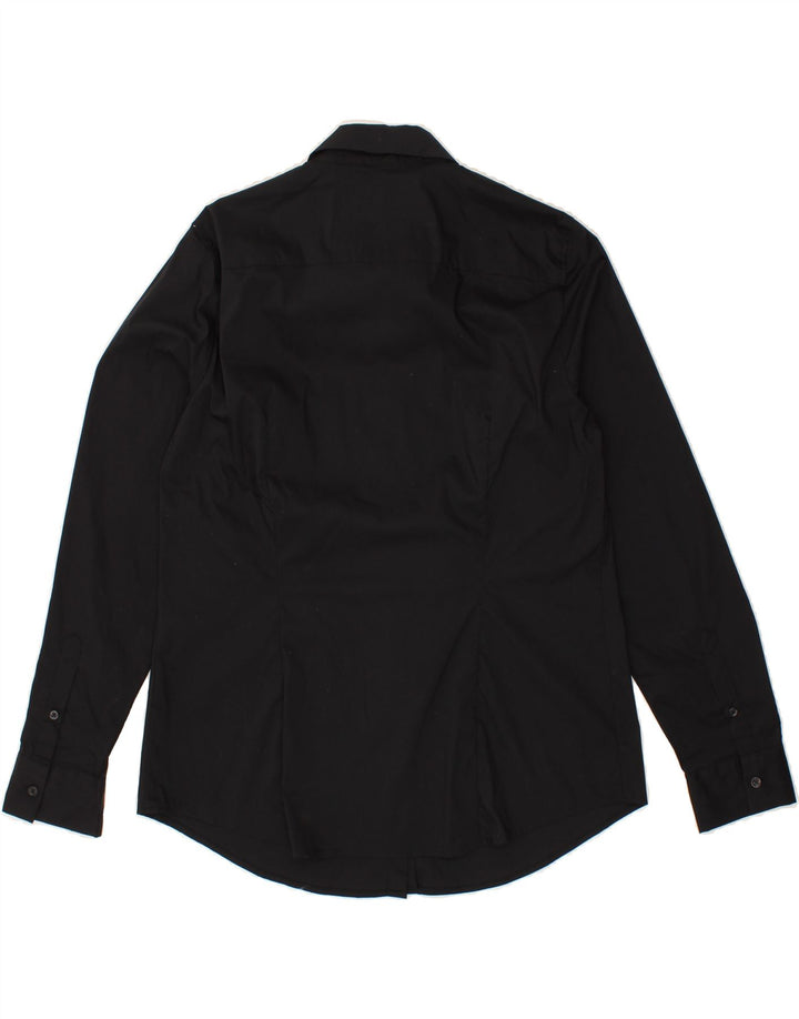 BENETTON Womens Shirt UK 16 Large Black Vintage Benetton and Second-Hand Benetton from Messina Hembry 