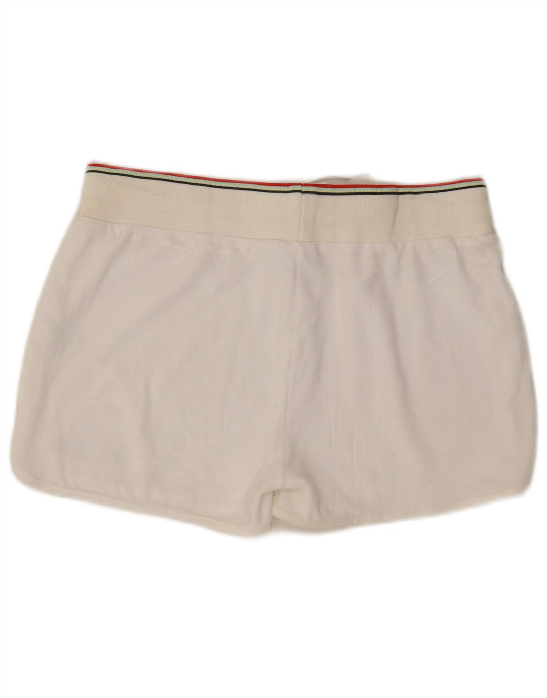 Ellesse Damen Sportshorts UK 16 Large Weiße Baumwolle