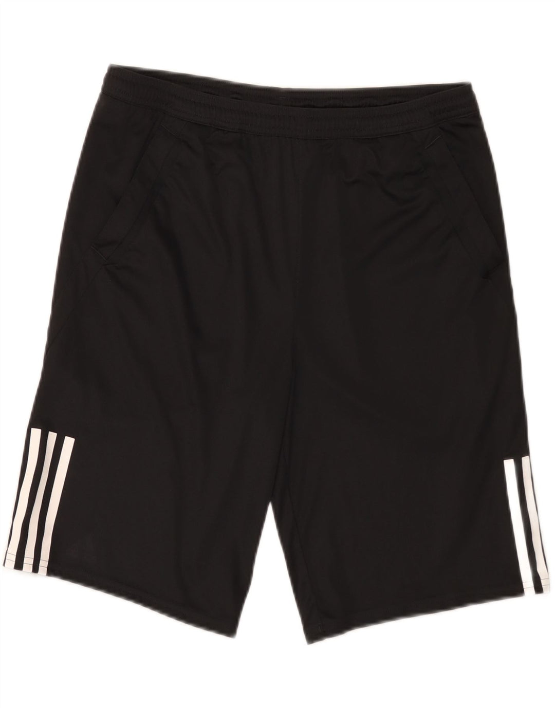 Adidas Sportshorts für Jungen, 15–16 Jahre, schwarzes Polyester