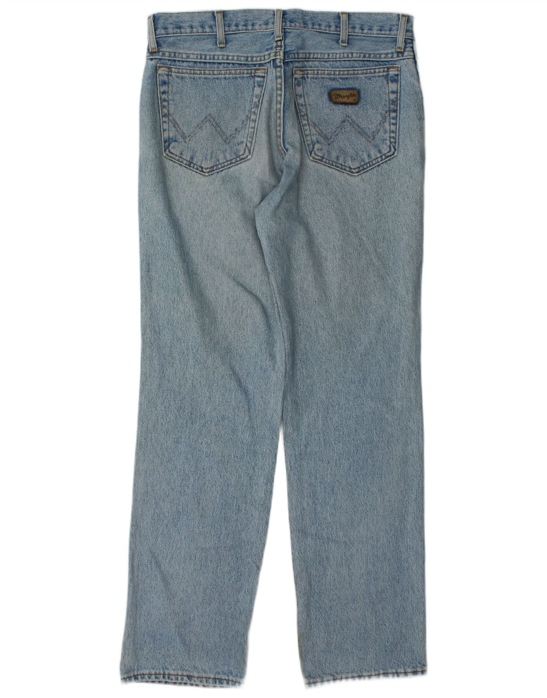 Wrangler Herren Texas Straight Jeans W33 L32 Blaue Baumwolle